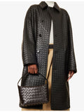 Bottega Veneta Wallace mini leather top-handle bag (British brand)