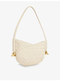 Bottega Veneta mini leather shoulder bag, imported from the UK