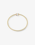 Boucheron Quatre White-Edition 18ct Yellow and Rose Gold 0.11ct Diamond and Ceramic Bracelet