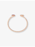 Boucheron Serpent Bohème pink gold diamond bangle - British product