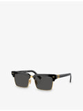 Miu Miu acetate sunglasses rectangle frame MU 10ZS - British product