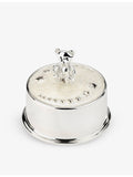 Arthur Price silver plated teddy bear music box 7.8cm, UK version