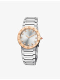 Bvlgari rose gold diamond watch 33mm (British brand)