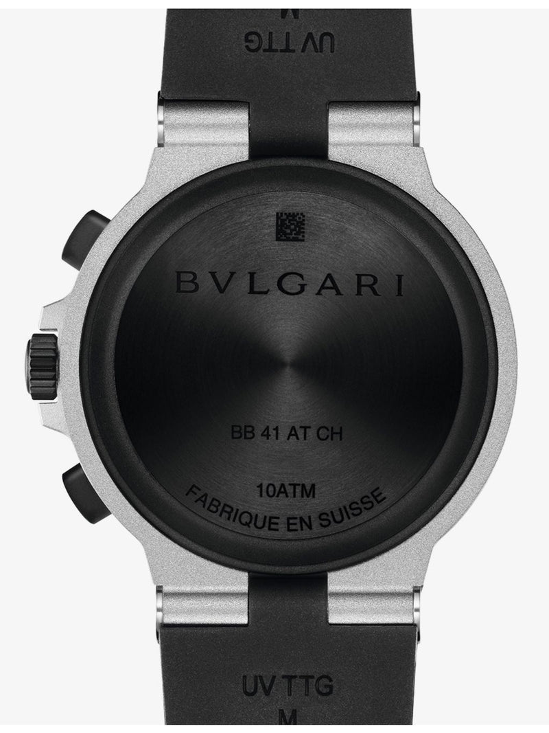 Bvlgari aluminium automatic watch 41mm, imported from the UK