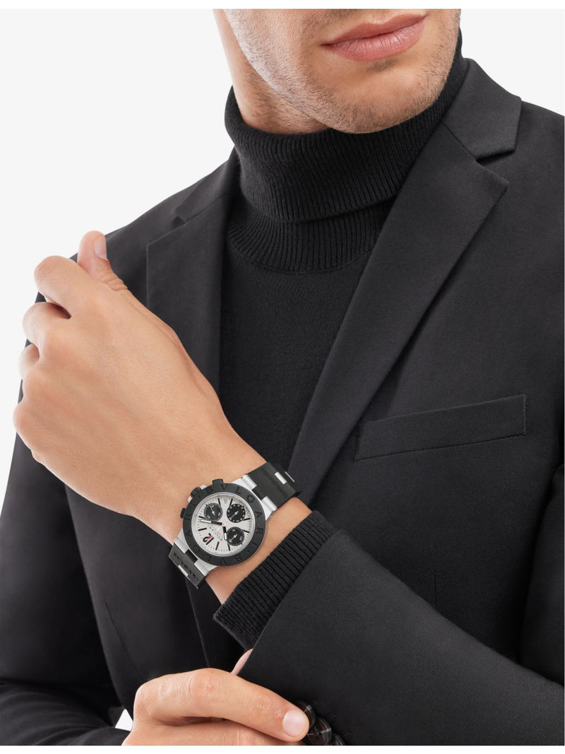 Bvlgari aluminium automatic watch 41mm, imported from the UK