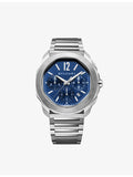 Bvlgari Octo Roma chronograph stainless steel automatic watch 42mm (British brand)