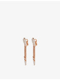Bvlgari Serpenti Viper onyx and diamond drop earrings, UK version