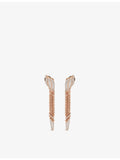 Bvlgari Serpenti Viper onyx and diamond drop earrings, UK version