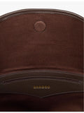 Sandro suede and leather shoulder bag, imported from the UK