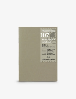 TRAVELER'S COMPANY passport weekly diary refill 64 pages, UK version