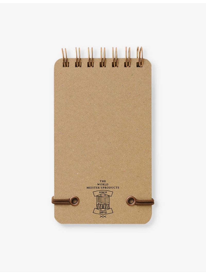 MIDORI Ring Memo paper notepad grained cover 14cm, UK version