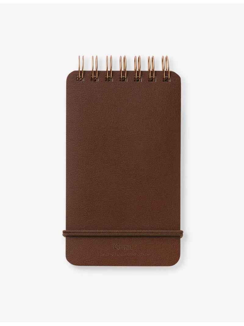 MIDORI Ring Memo paper notepad grained cover 14cm, UK version