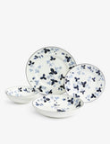 Wedgwood Wild Strawberry bone china four-piece set (British brand)