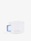 HAY Brew Contrast-Handle Glass Cup