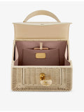 Bvlgari Serpenti rattan shoulder bag - British product