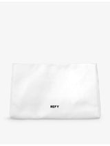 selfridges Refy Signature Cotton-Canvas Beauty Bag- Buy online at McGrocer