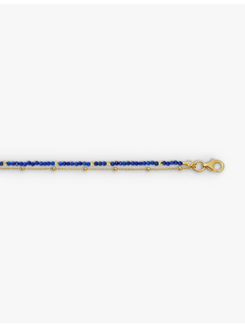 Astley Clarke lapis bracelet 18ct gold plated, UK version