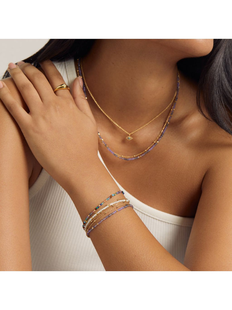 Astley Clarke 18ct yellow-gold plated sterling-silver bracelet, imported from the UK