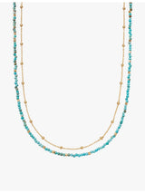 selfridges Astley Clarke Biography 18ct Yellow-Gold Plated Sterling-Silver Necklace- Buy online at McGrocer