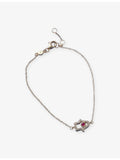 Astley Clarke Hamsa Hand bracelet 14ct yellow gold ruby lab-grown diamond, imported from the UK