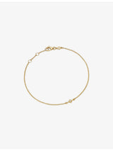 selfridges Astley Clarke North Star 14ct Yellow Gold 0.016ct Lab-Grown Diamond Bracelet- Buy online at McGrocer