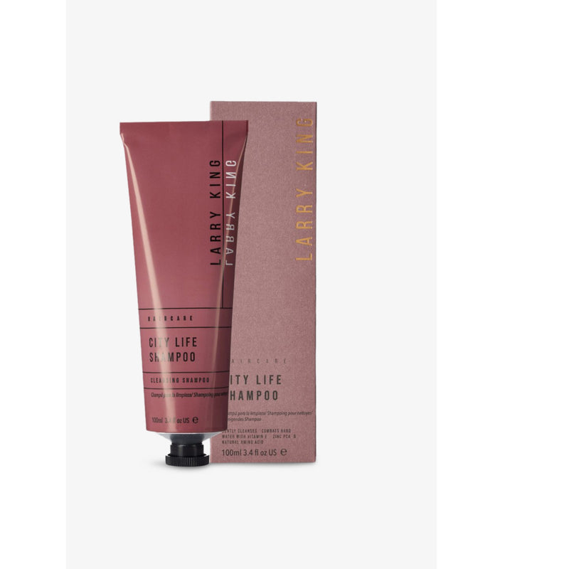 Larry King Hair City Life cleansing shampoo 100ml, imported from the UK