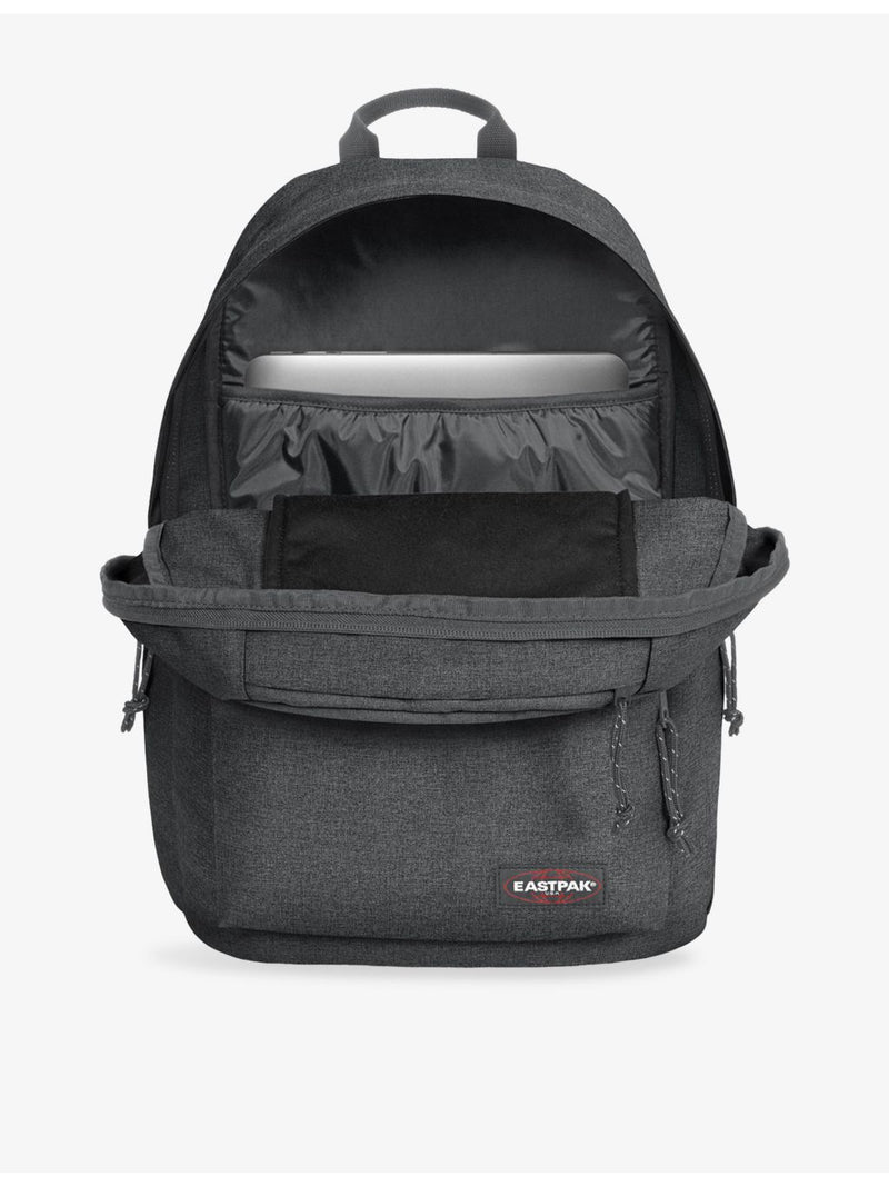 Eastpak padded double logo-patch shell backpack, imported from the UK
