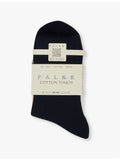 FALKE Cotton Touch ankle-rise stretch cotton socks (British brand)
