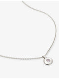 Monica Vinader June Birthstone sterling silver necklace, UK version