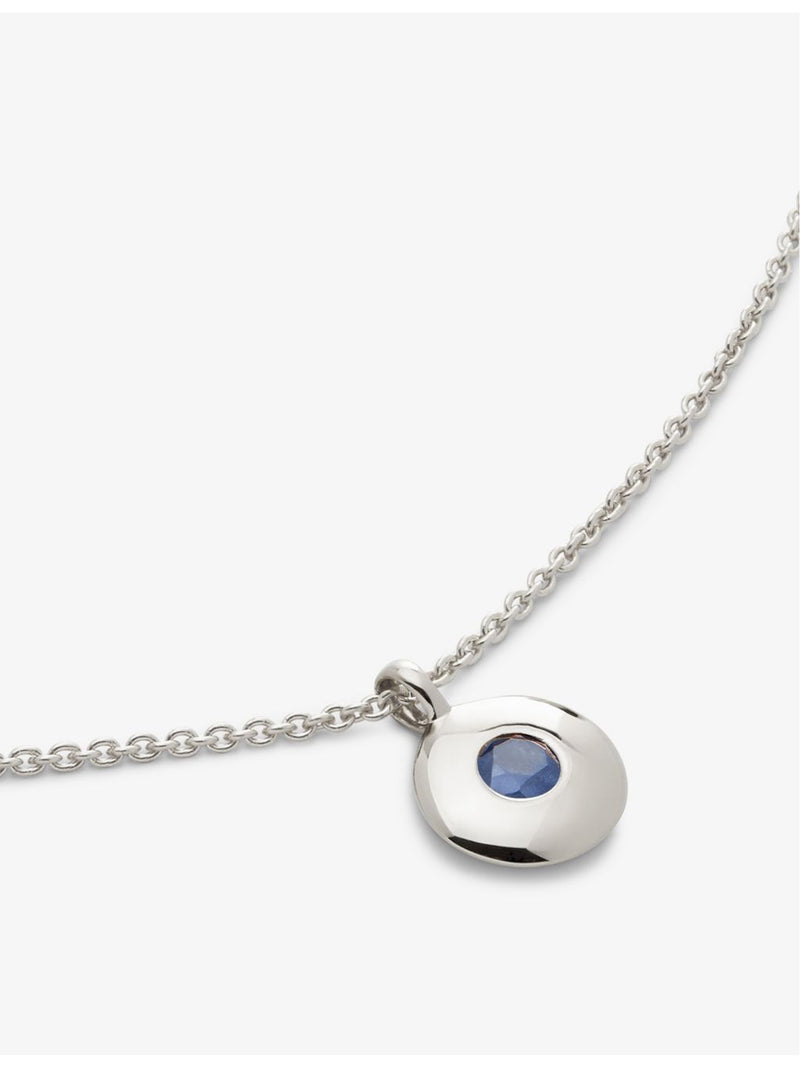 Monica Vinader blue sapphire necklace 46cm (British brand)