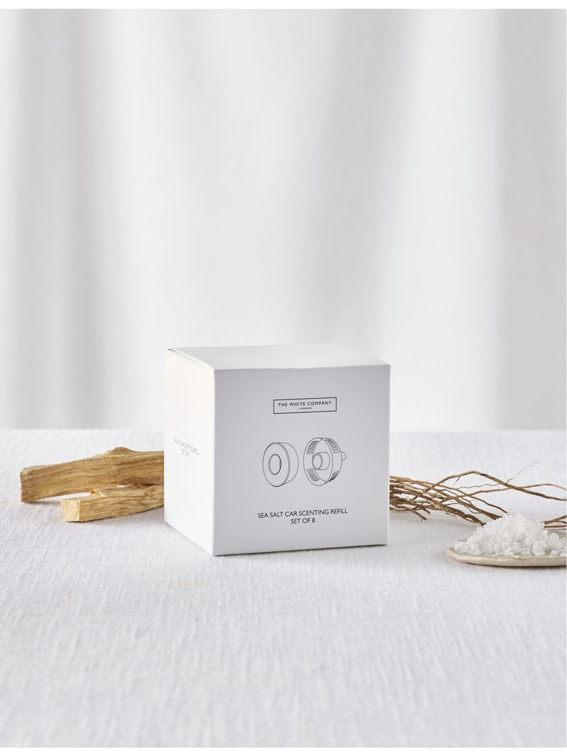 The White Company Seychelles car scent refill, imported from the UK