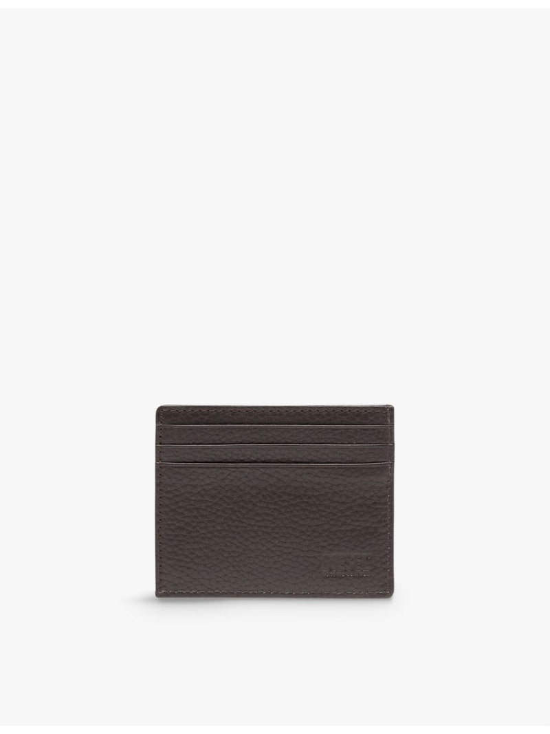 Diesel leather cardholder with logo badge 10.5cm - British product