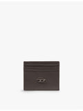 Diesel leather cardholder with logo badge 10.5cm - British product