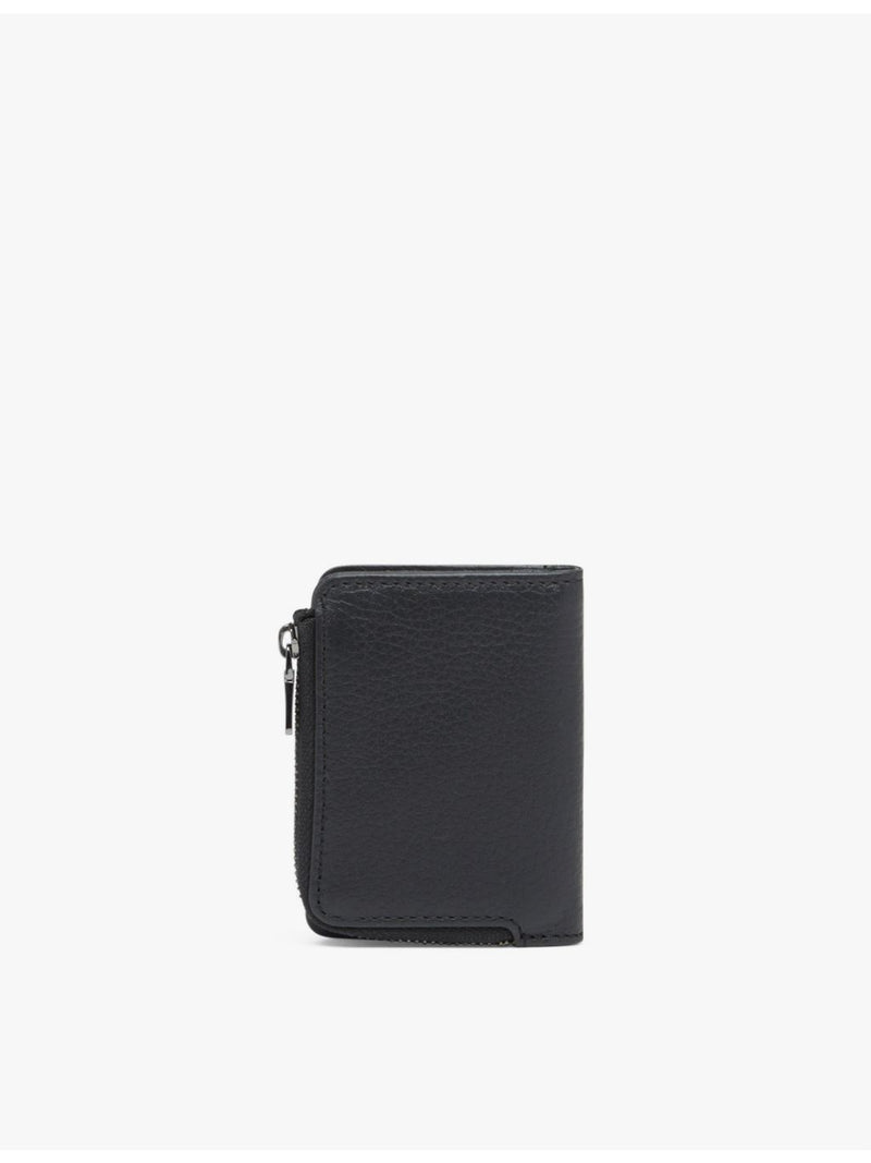 Diesel Hissu Evo logo-badge leather cardholder, imported from the UK
