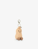 Jellycat Amuseable Peanut soft bag charm 18cm, imported from the UK