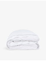 selfridges The White Company Savoy Cord-Trim Cotton Duvet Cover- Buy online at McGrocer