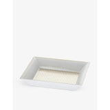 selfridges Christofle Malmaison Platinum-Trim Porcelain Trinket Box 20cm- Buy online at McGrocer