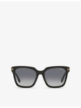 selfridges Tom Ford Selby Square-Frame Acetate Sunglasses- Buy online at McGrocer