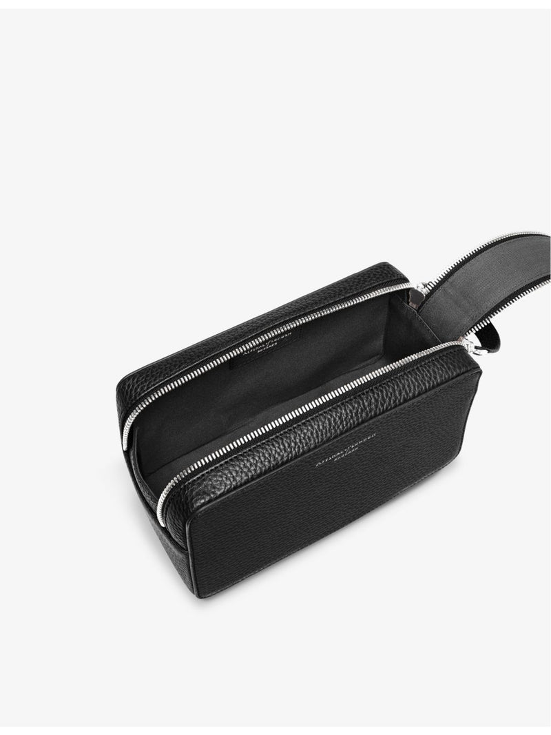 Aspinal of London Mount Street leather wash bag - British product