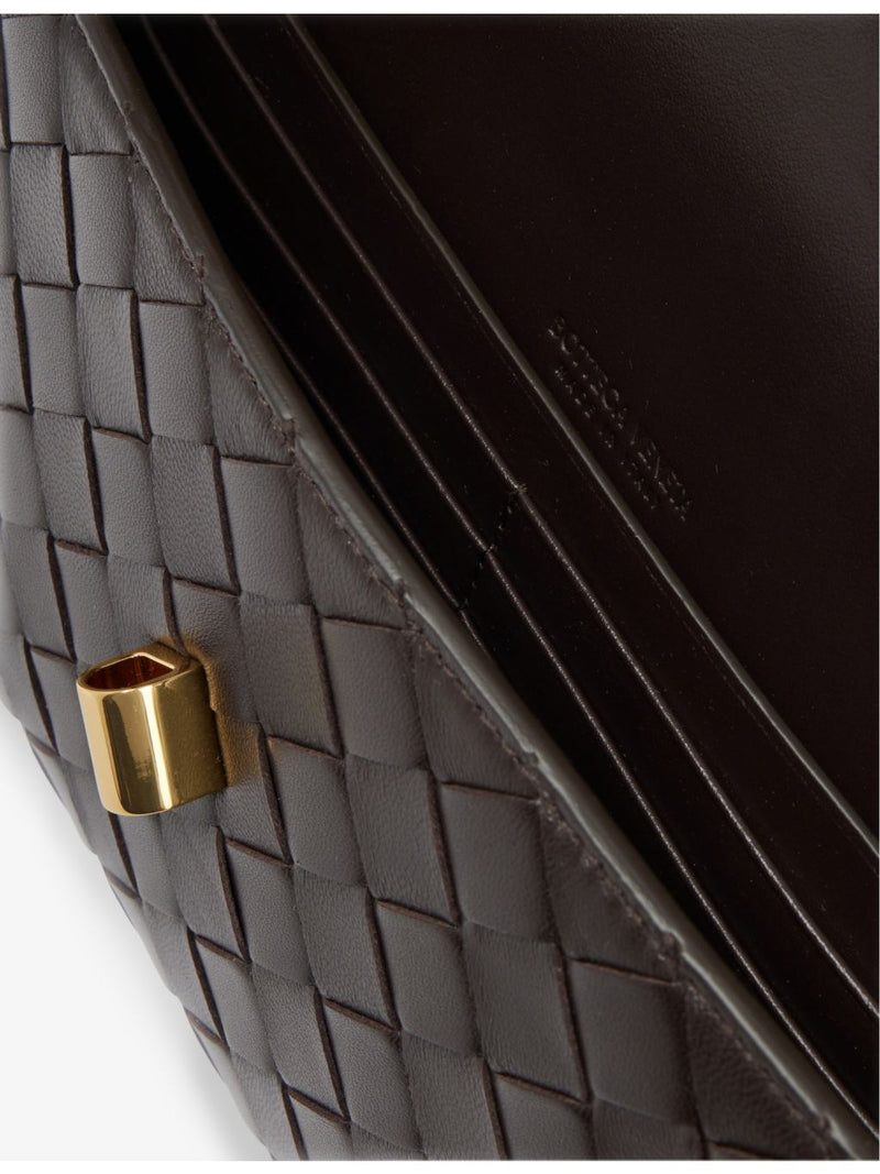 Bottega Veneta Intrecciato leather clutch bag 31cm - British product