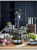 Alessi 4-piece stainless steel cookware set, UK version
