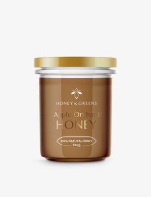 Honey & Greens apple orchard honey 240g - British product