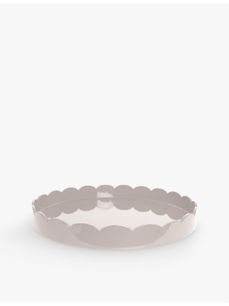 Addison Ross scallop lacquered tray 50cm - British product
