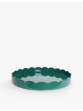 Addison Ross scallop lacquered tray 50cm - British product