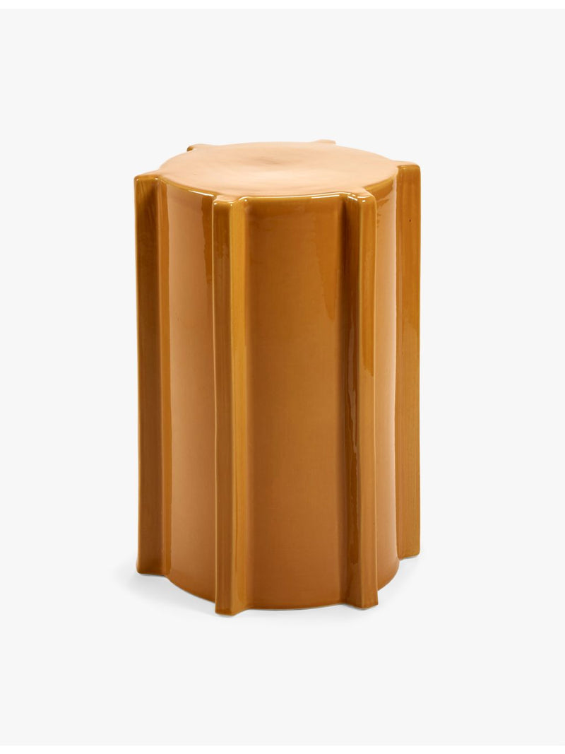 Serax Pawn geometric stoneware side table 45.4cm - British product