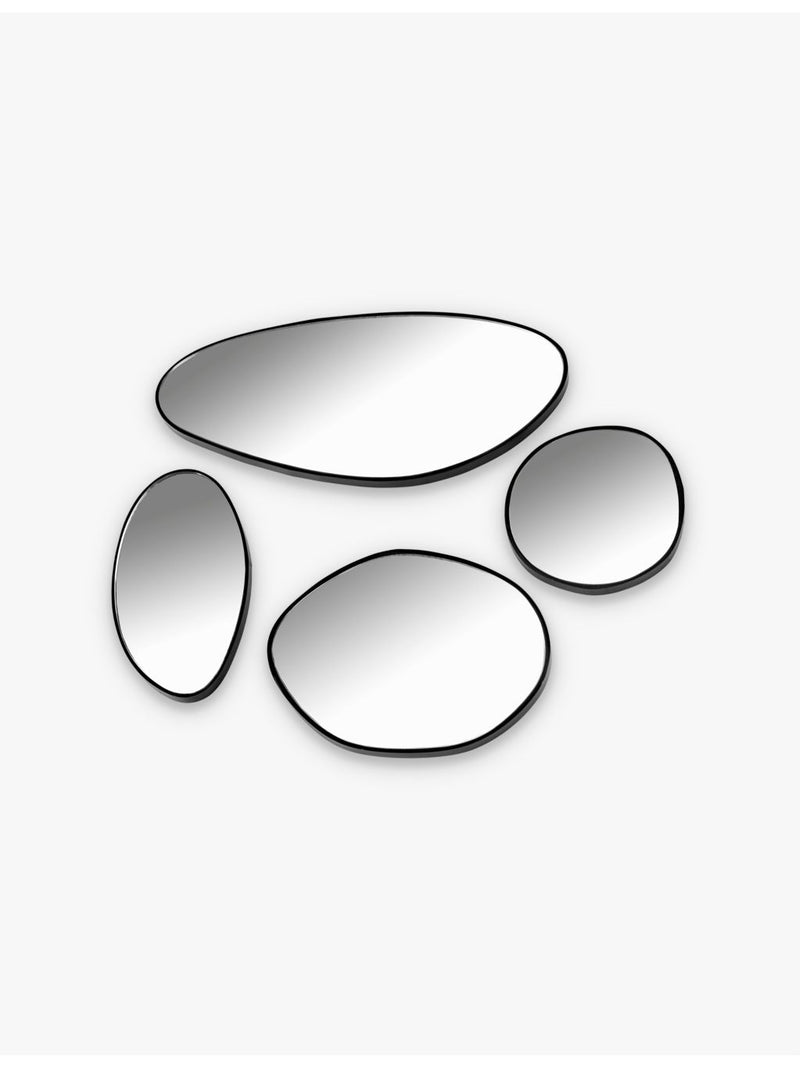Serax steel and glass wall mirror 47x45cm, UK version