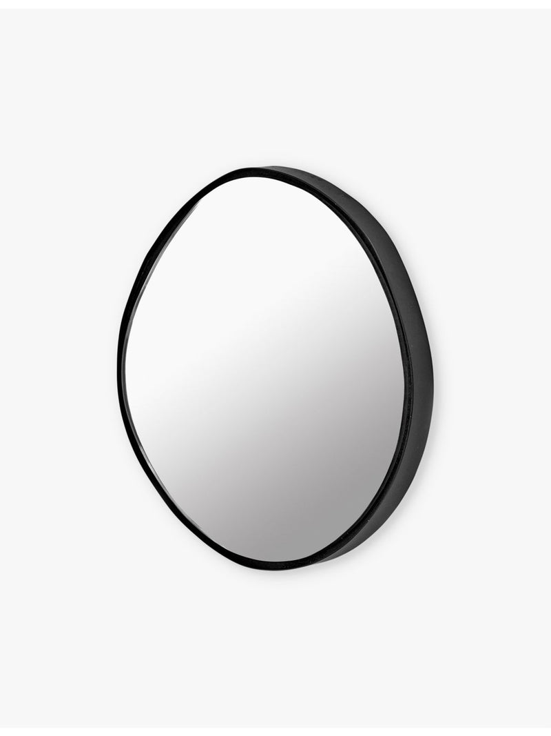 Serax steel mirror organic shape 21.5cm, imported from the UK