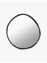 selfridges Serax x Marie Michielssen Organic-Shape Steel Mirror 21.5cm- Buy online at McGrocer