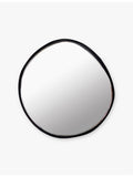 Serax steel mirror organic shape 21.5cm, imported from the UK
