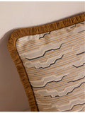 Soho Home square jacquard cushion 50cm (British brand)